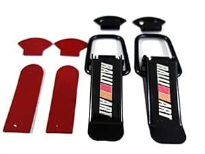 AUTO MT RALLIART Car Big Boot Bonnet Side Bumper Guards Toggle ...