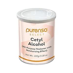 Buy Purenso Select - Cetyl Alcohol, 100g Emulsifiers and Thickeners ...