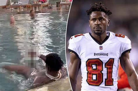 Exclusive | Antonio Brown exposes himself to guests in hotel pool