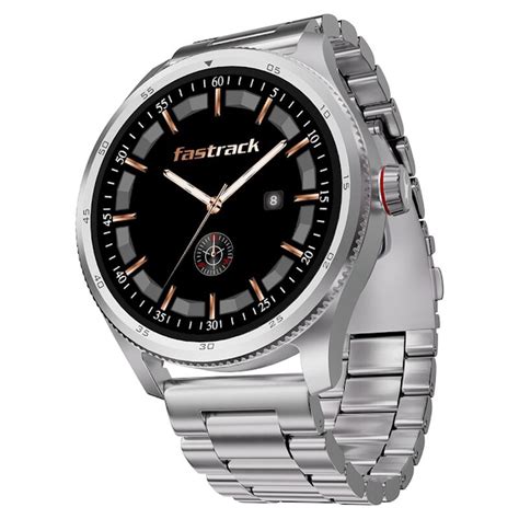 Fastrack Magnus FX1 Luxury Metal Smartwatch with High Definition 3.5 cm ...