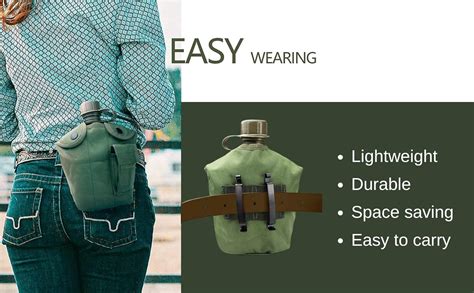 BeGrit Military Canteen Army Canteen WWII US G.I. India | Ubuy