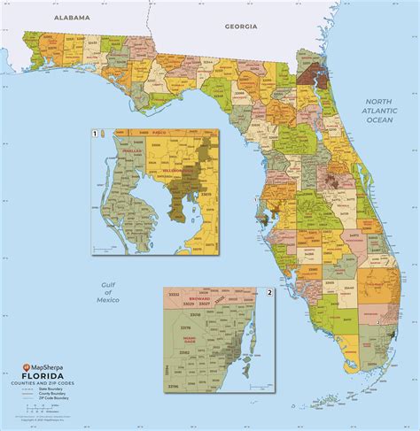 Map Of Counties In Florida Panhandle | Maps Of Florida