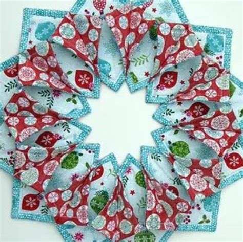 Image result for Fold N Stitch Wreath Pattern Tutorial