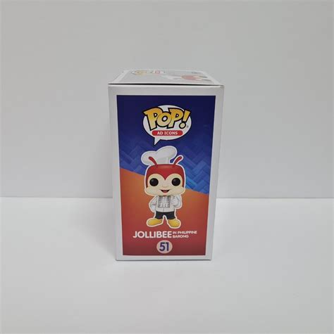 [Pre-Owned] Funko Pop! Jollibee In Philippine Barong #51 Figurine, Hobbies & Toys, Toys & Games ...