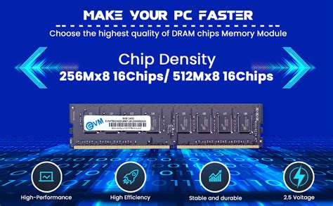 Buy Shop EVM 8GB DDR4 2400MHz Desktop Memory Ram at Low Price & EMI ...