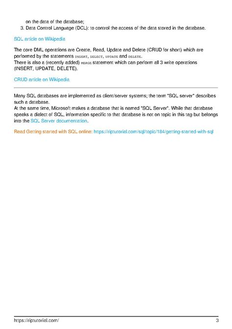 Image result for Learning SQL PDF