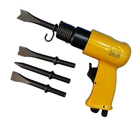 Pneumatic Air Hammer Set with 5 Quick-Change Chisels – Heavy-Duty ...