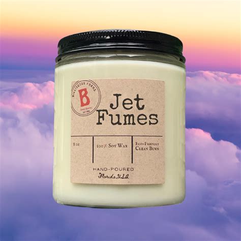Jet Fumes Scented Candle - Billington Farms