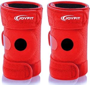 Joyfit Knee Brace with Dual side Stabilizer, Anti Slip Silicone Lining ...
