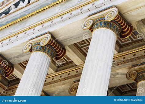 Ionic Greek Columns