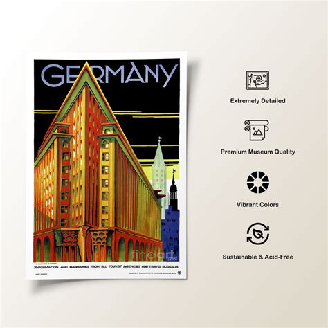 Buy Germany Travel Poster Art & Prints Online India at Best Price ...