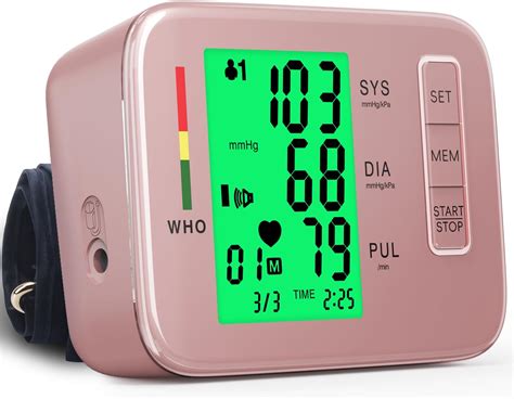 Amazon.com: Blood Pressure Monitors,Pink Blood Pressure Machine Bp Cuff ...