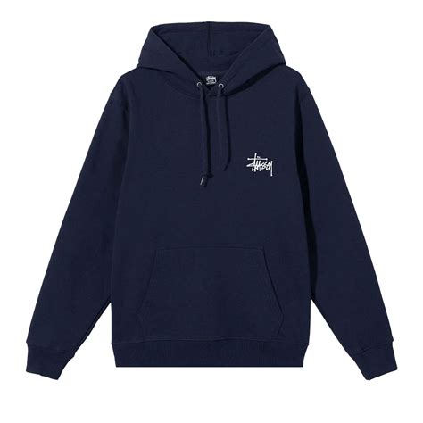 Stussy Basic Hood 'navy' Price in India | Culture Circle