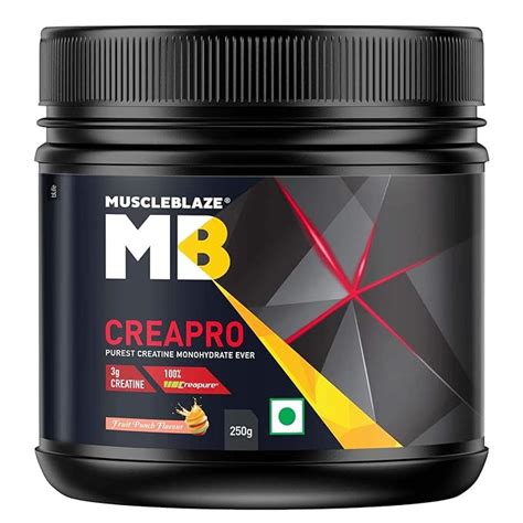 MuscleBlaze CreaPRO Creatine with Creapure Powder from Germany, Pack of ...