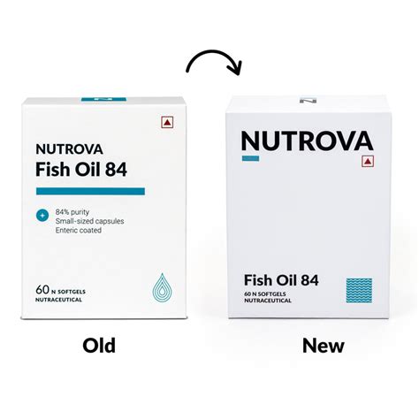 Nutrova Fish Oil 84 - A Highly Pure Source of Omega-3 Fats