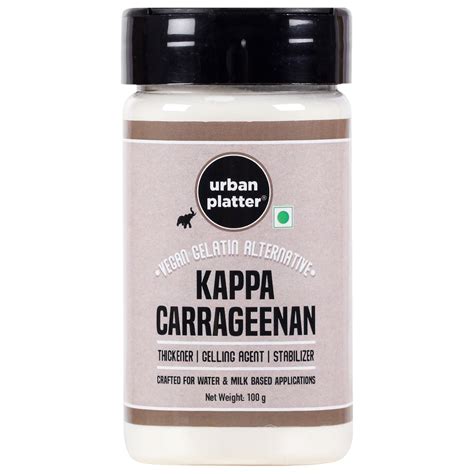 Urban Platter Kappa Carrageenan Powder, 100g / 3.5oz [Made for Milk-Ba
