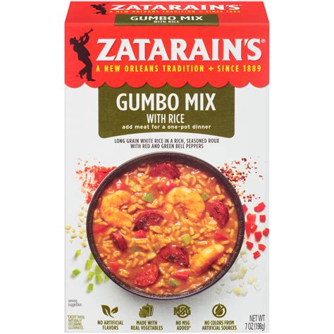 Zatarain's Gumbo Instructions at Alexander Hickson blog