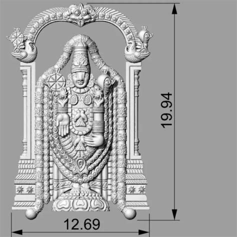 Divine Srinivasa 3D Model - Download Now!
