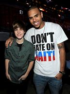 Image result for Chris Brown Justin Bieber