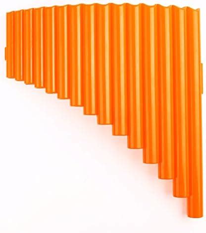 15 Pipes Abs Plastic UU Pan Flute Chinese Traditional Musical ...