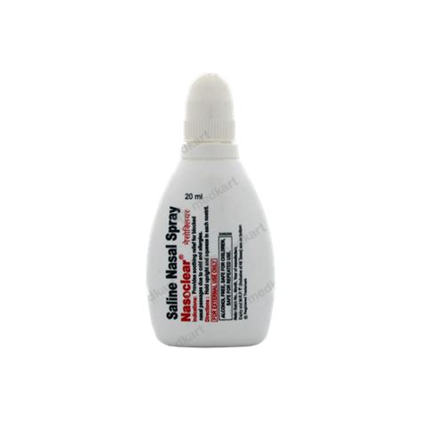 NASOCLEAR NASAL DROPS 20 ML : View Price, Combination and Alternatives ...