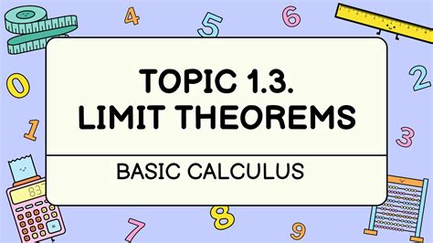 Image result for Calculus Limit Theorems