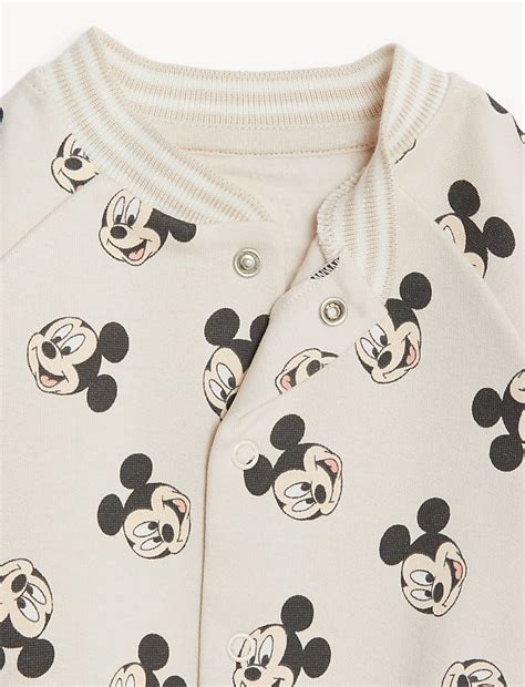Buy Cotton Rich Mickey Mouse™ Jacket at Marks & Spencer