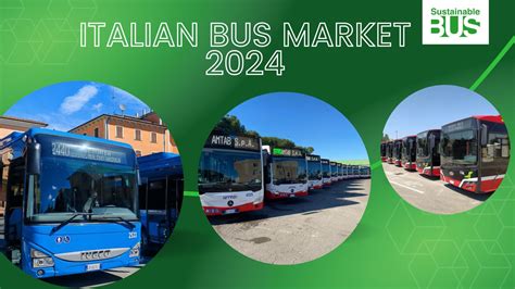 Italian bus market broke all records in 2024 with nearly 5,000 units ...