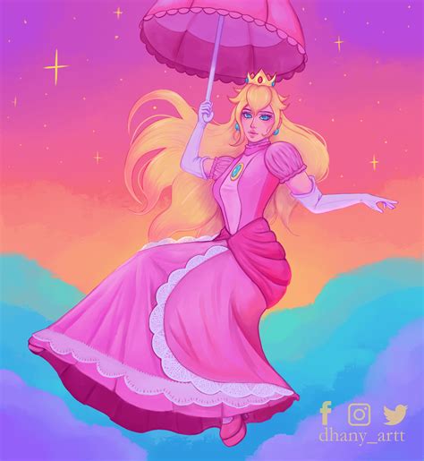 Princess Peach fan art by me : r/SuperPrincessPeach