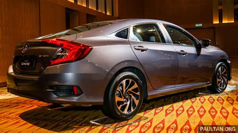 2016 Honda Civic FC 1.8 S, 1.5 Turbo, 1.5 Turbo Premium – specs and equipment in a nutshell Paul ...