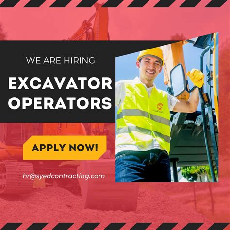 Excavator Operators Dubai UAE | Gulf Career Hunt