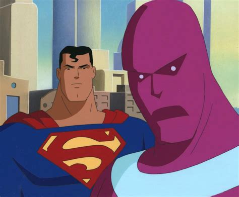 DC Comics Studio Artists - Superman the Animated Series Original Cel ...