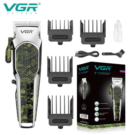 Vgr Hair Cutting Machine Electric Hair Clipper Professional Hair ...