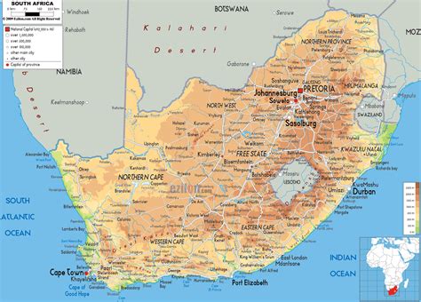 South Africa Geography 的图像结果