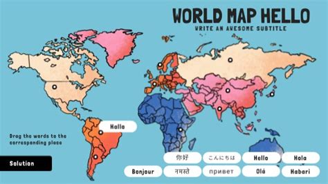 World Wide Language Map 的图像结果