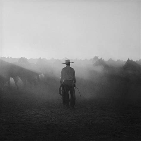 The last cowboys: Stunning black and white images show a rugged and ...