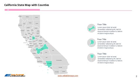 Interactive Map of California 的图像结果