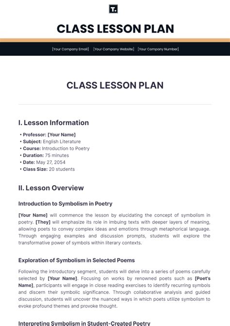 Lesson Plan for Class 的图像结果
