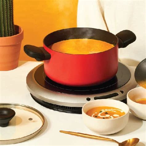 Meyer Bauhaus 2 pcs set (Aluminium Non Stick Saucier, 24Cm/3.3L + Nons