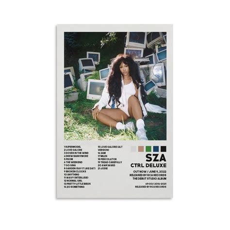 Qiaoz Sza Poster Ctrl Deluxe Album Cover Poster For Room | Desertcart INDIA