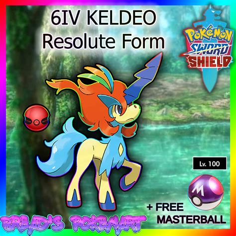 Keldeo Resolute Form Pokemon Go