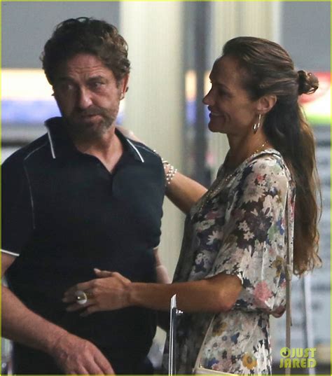 Gerard Butler Reunites with Morgan Brown, Flaunts Some PDA: Photo ...