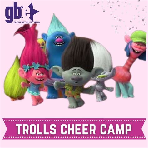 Trolls Cheer Camp, 1194 O Hare Blvd, De Pere, WI, March 22 2024 ...