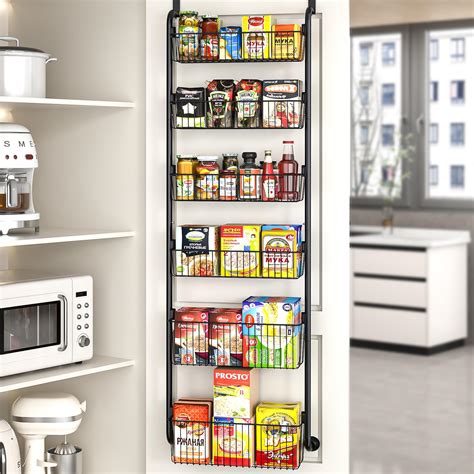 Amazon.com - Over the Door Pantry Organizer - 6 Tiers Pantry Door ...