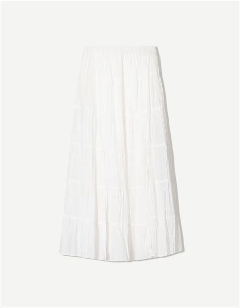Boho maxi skirt - Women | Bershka