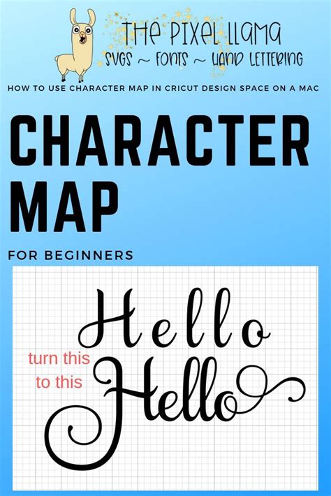 Character Map App for Cricut 的图像结果