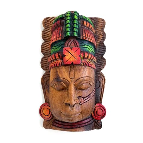 Tarang Arts Hand Crafted Goddess Lakshmi Vaagai Wood Wall Hanging ...