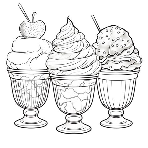 Coloring Pages Of Ice Cream