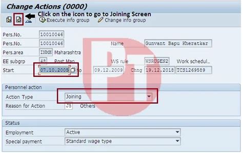 How to Joining Date Change in SAP? || PA41