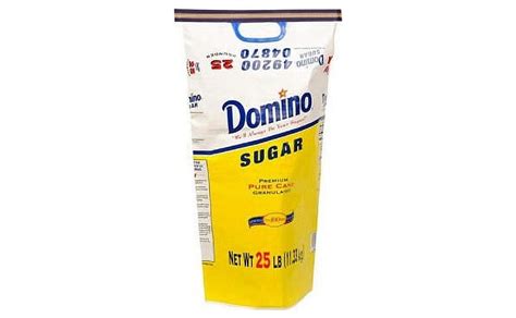 Domino Granulated Sugar, 25 lb., Pure Cane, Extra Fine, Ideal for ...